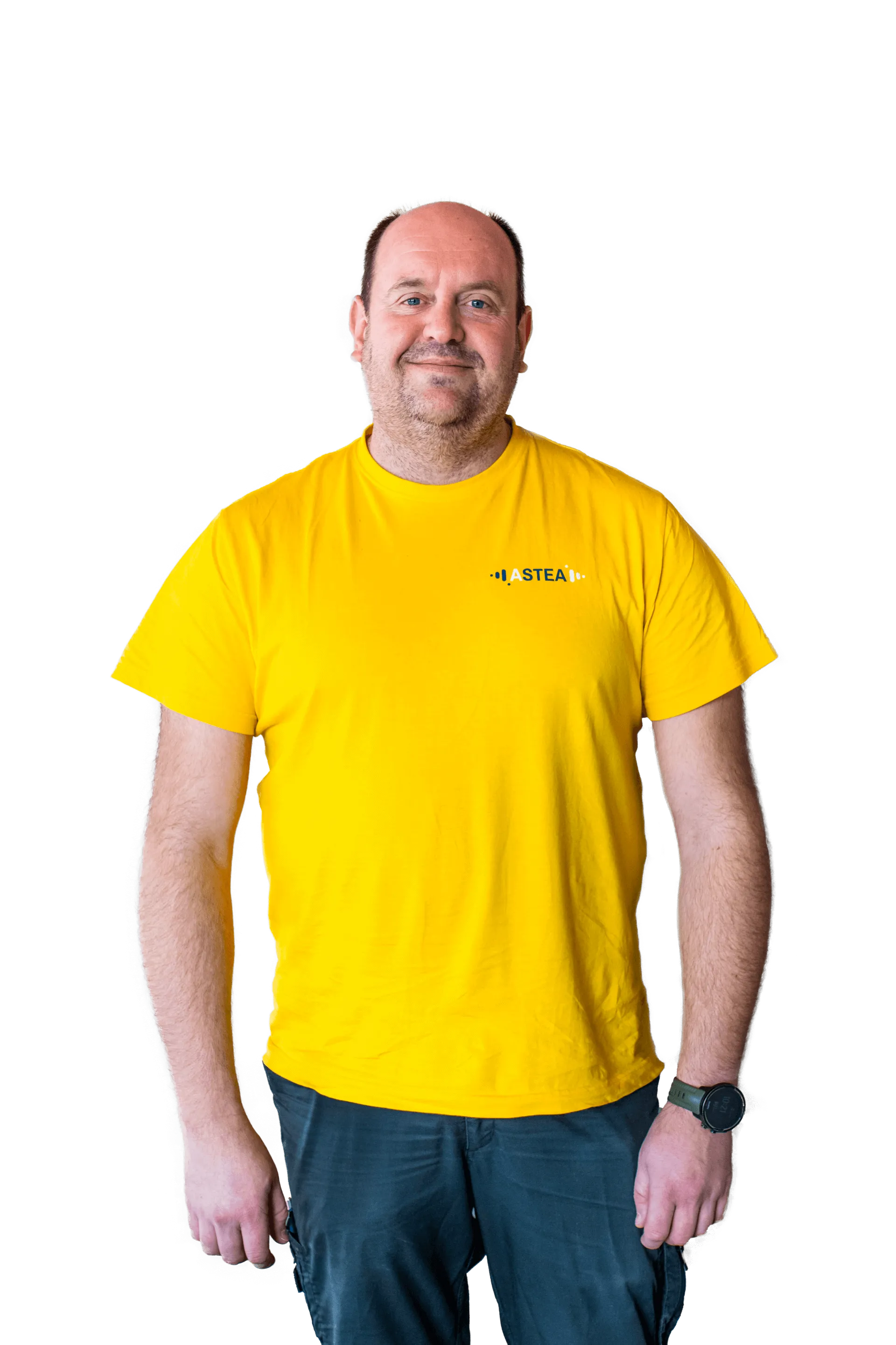 Fotografie Jozefa Dopatera, odborného technika společnosti ASTEA